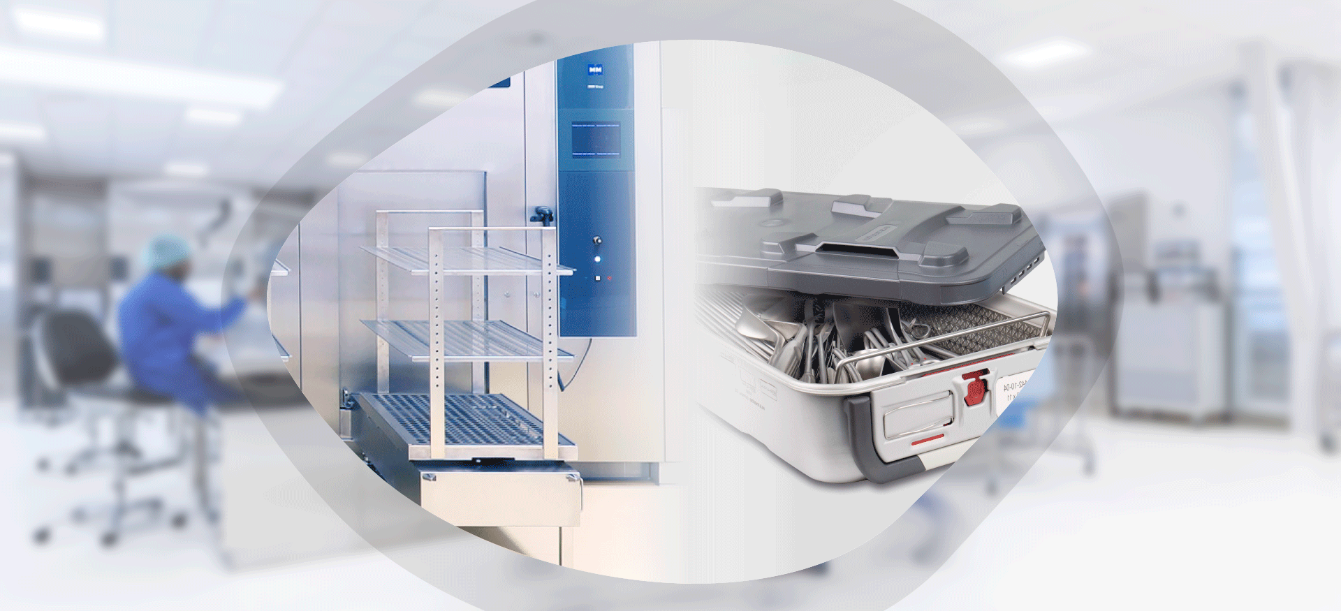 کنترل مدیریت گردش کار در RUMED ، استریلیزاسیون